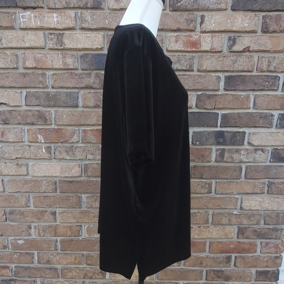 Old Navy Velvet Solid Tunic Blouse size 2XL - Picture 2 of 5